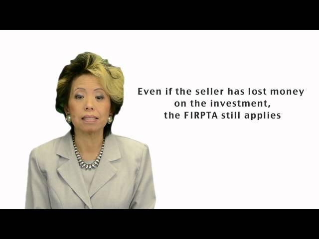 Understanding FIRPTA Buying and Selling Real Property in the a Foreign Entity