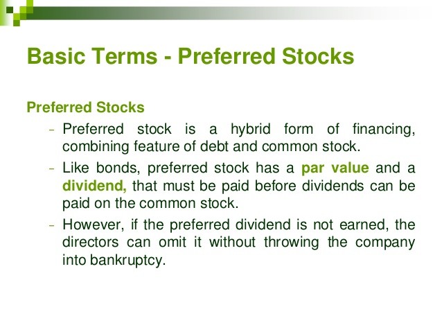 In this part of the assignment you will the value of stocks preferred and common 2