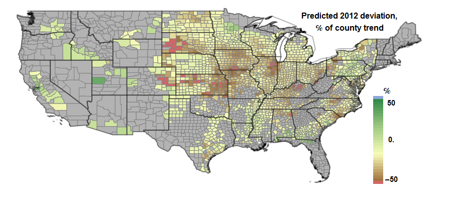 2014 Returns for Corn under Drought Median and High Yield Scenarios 2014 Returns for Corn under Drought Median and High Yield Scenarios