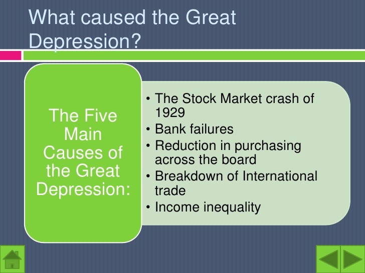 5 Main Causes of the Great Depression