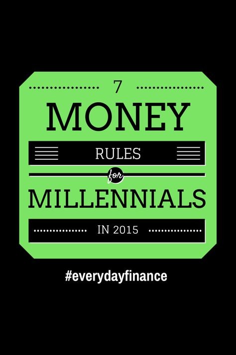 7 Money Rules You Should Break