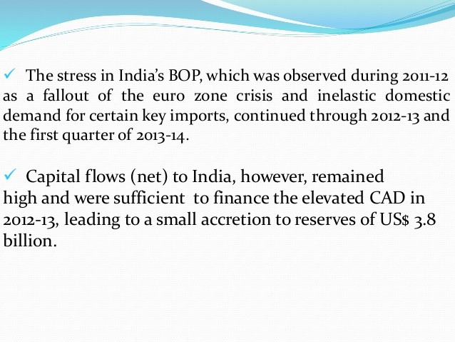 Balance of payments a key concept in Economics