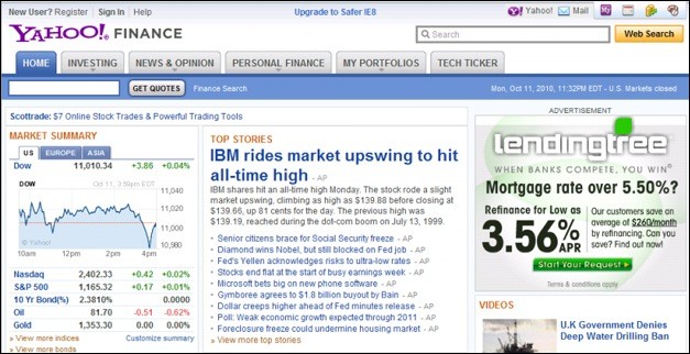 Best Websites for Finance