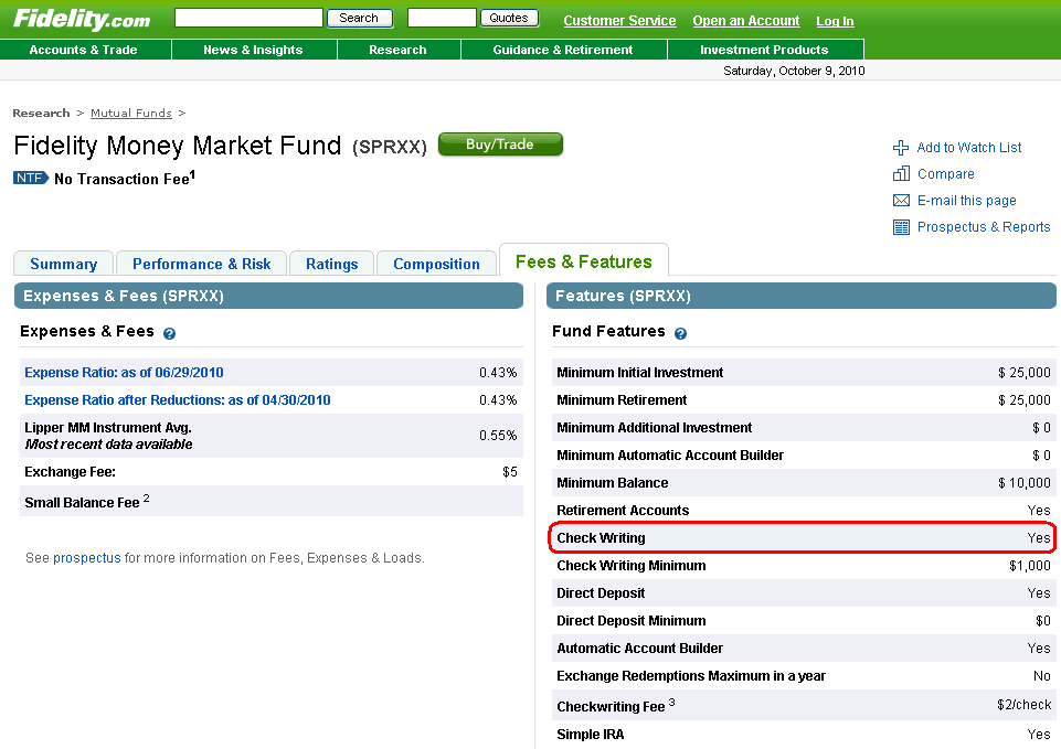 Reserve Primary money market fund breaks a buck