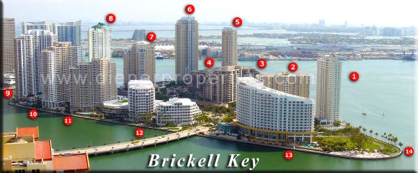 Brickell Key Miami