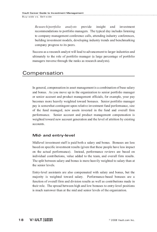 Buy Side or Sell Side Which Career Path is Right for Me