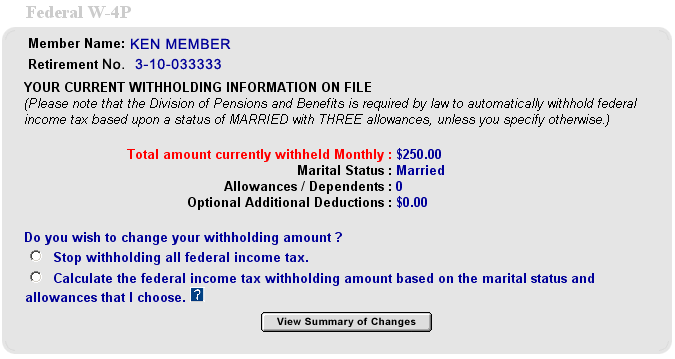 Changing Your Federal Income Tax Withholding on IRS Form W4