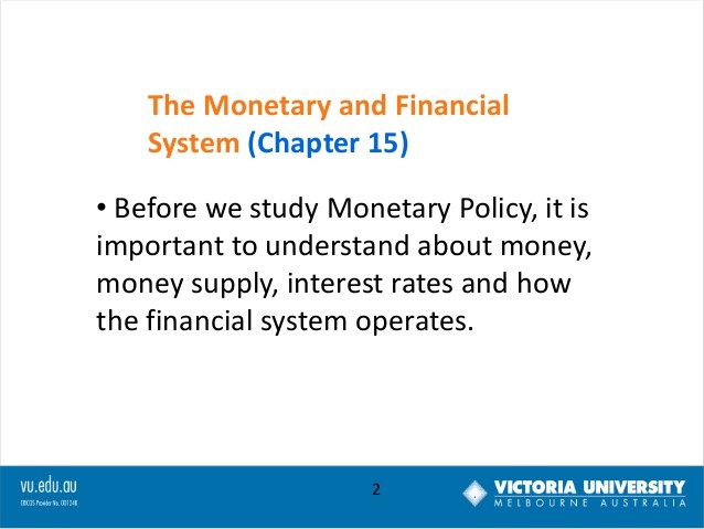 Chapter 15 Monetary Policy