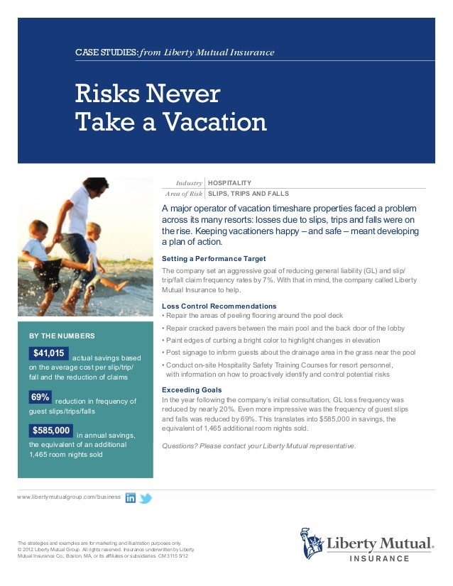 Commercial Loss Control Trip and Fall! Commercial Loss Control Trip and Fall!