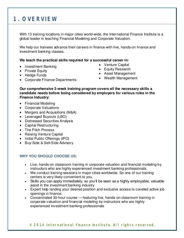 Corporate Finance Careers Jobs and Training Information Corporate Finance Careers Jobs and Training Information