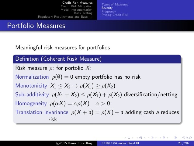 Counterparty Credit Risk Measurement Pricing and Hedging