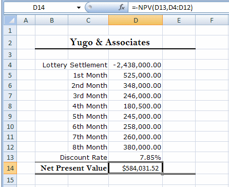 DDB Calculating depreciation using the doubledeclining balance method from the Course Excel 2010