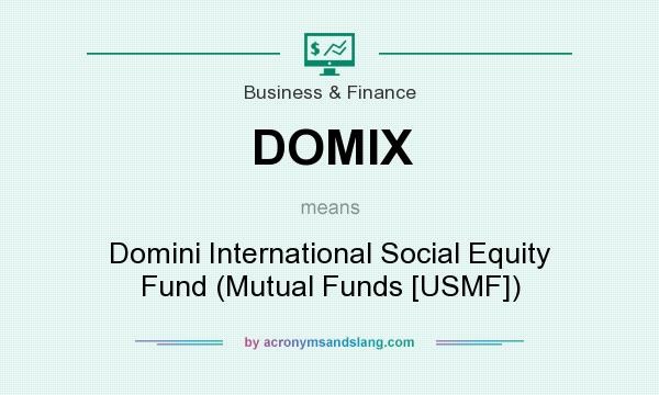 Domini International Social Equity Fund