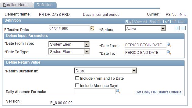 Duration Definition Example