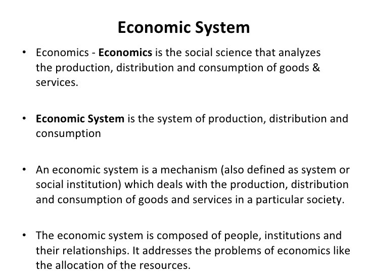 Economic Systems Capitalism Communism and Socialism