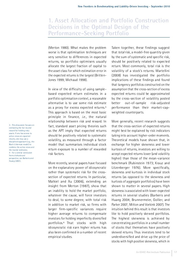 EDHECRisk Quantification of Hedge Fund Default Risk