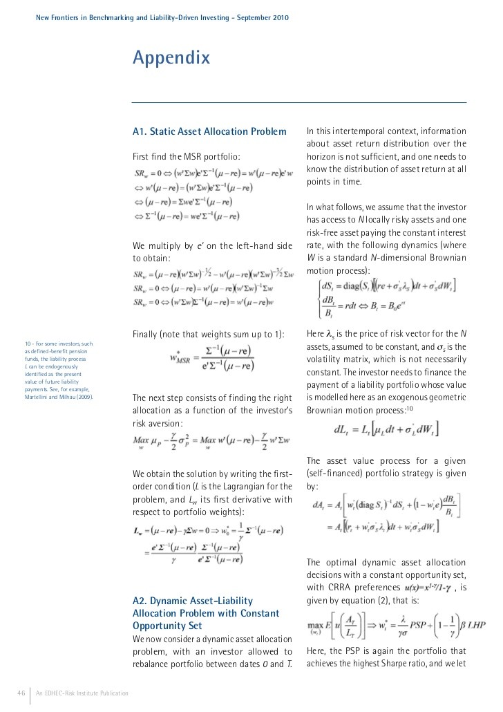 EDHECRisk A quantitative analysis of hedge fund style and performance EDHECRisk A quantitative analysis of hedge fund style and performance