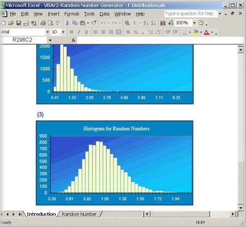 Excel Random Number Generator and Statistics (Set 2)