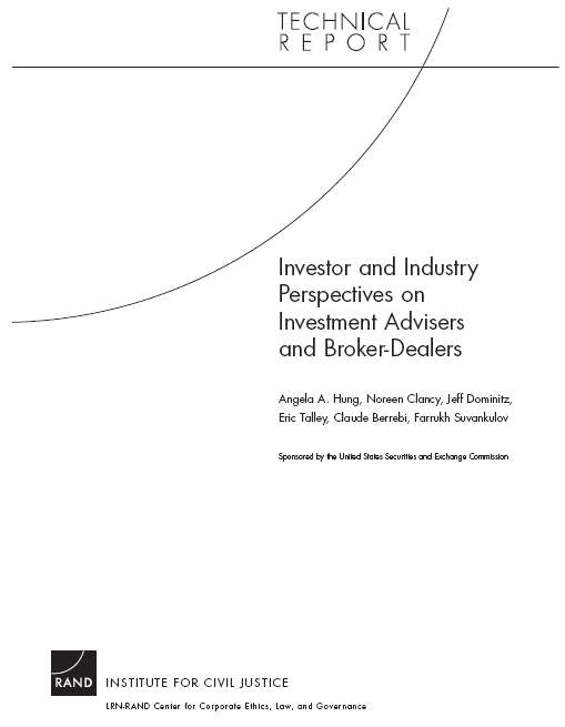 FIDUCIARY DUTIES OF BROKERDEALERS AND INVESTMENT ADVISERS