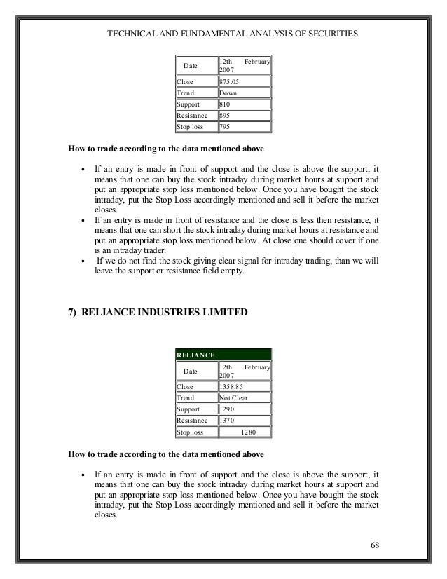 Fundamentals (Stock market) Definition Online Encyclopedia