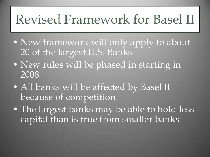 How Basel 1 Affected Banks