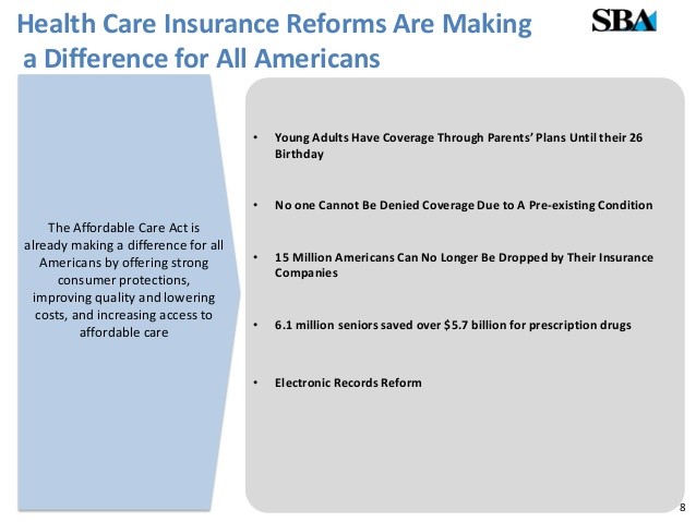 How the Affordable Care Act Can Improve the Health of Small Businesses