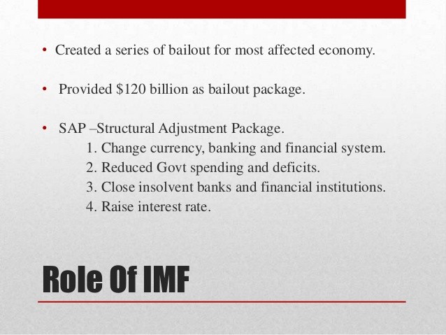 How the IMF helped create and worsen the Asian financial crisis