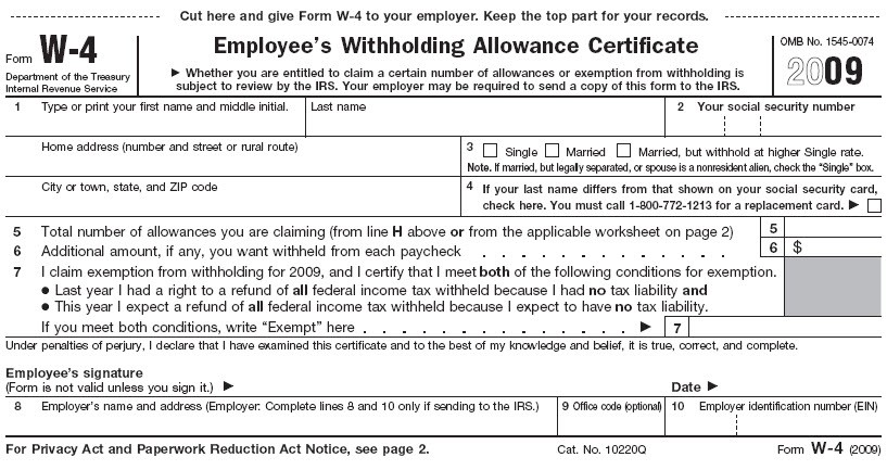 Why You Should Adjust Your Withholdings On Your W4 To Save Your Tax Money