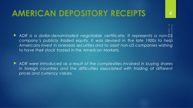 Investor Bulletin American Depositary Receipts