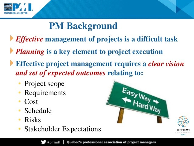 Key Elements to Project Management Project Managers