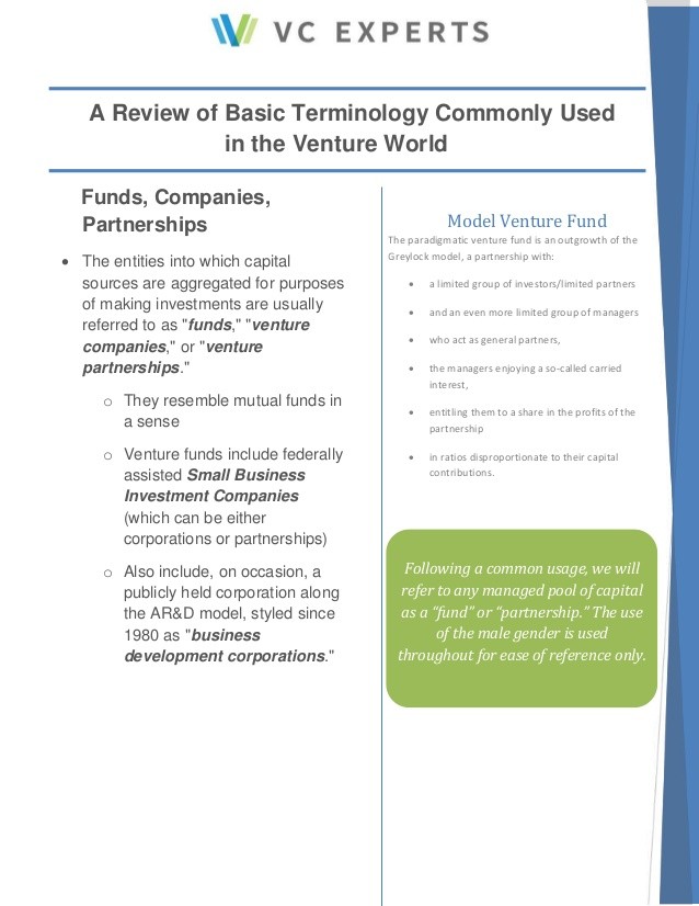 Learn The Lingo Of Private Equity Investing