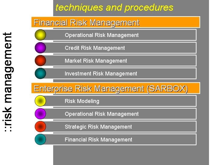 Managing financial risks