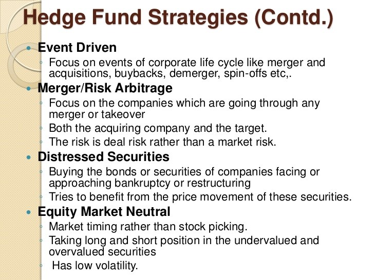 Merger arbitrage Hedge Fund Merger Arbitrage Strategy Hedge Fund Education