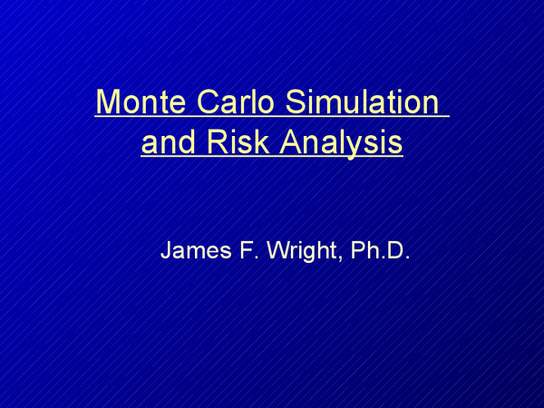 Monte Carlo Simulation and GBM (Topic Review)