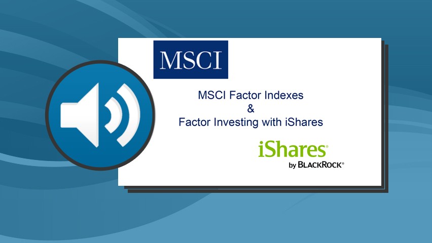 MSCI Factor Indexes Factor