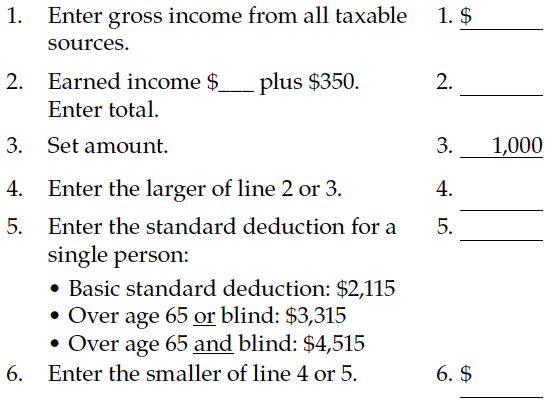 Reporting Your Child s Income on Your Return