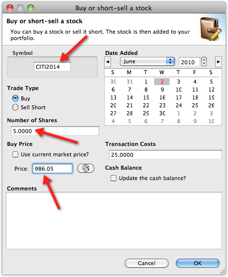 Preferred Ticker Symbols and Names