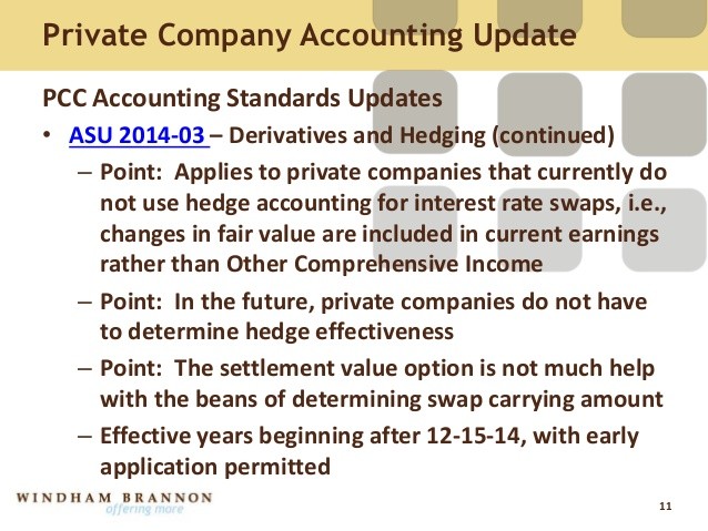 Private Company Accounting Standards