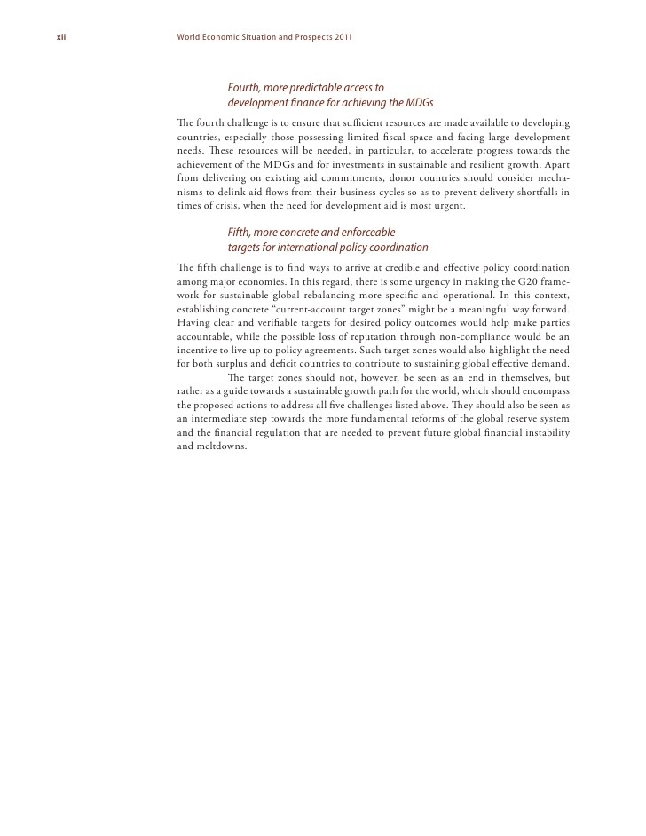 Prospects in a postrecession economy Prospects in a postrecession economy