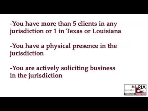 RIA What is a Registered Investment Adviser RIA What is a Registered Investment Adviser