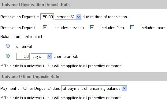 Rules on Security Deposits Rules on Security Deposits