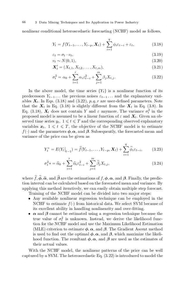 Second Moment Electricity Load and Price Forecasting Using Statistical Methods and Models