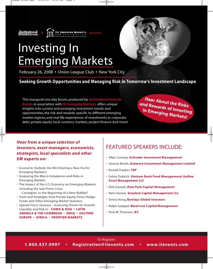 Seeking New Opportunities In Emerging Markets Debt