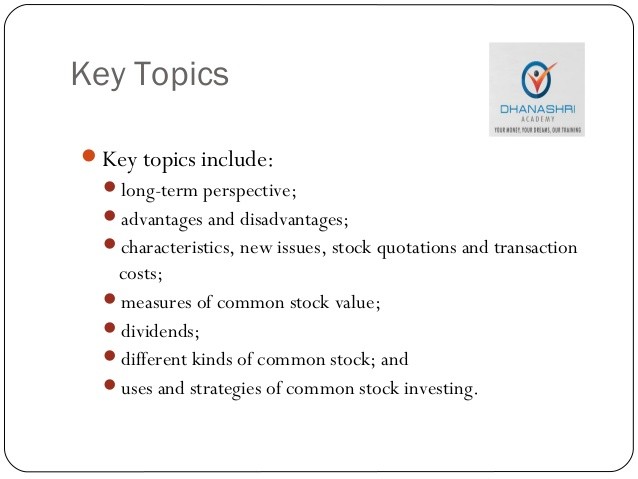 Stocks advantage benefits cost Common stock Preferred stock Foreign stock Stocks advantage benefits cost Common stock Preferred stock Foreign stock