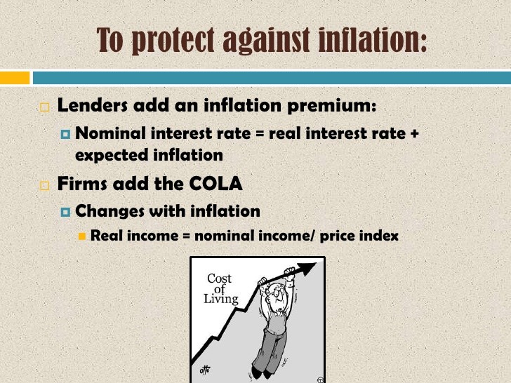 The Relationship Between Expected Inflation And Nominal Interest Economics Essay