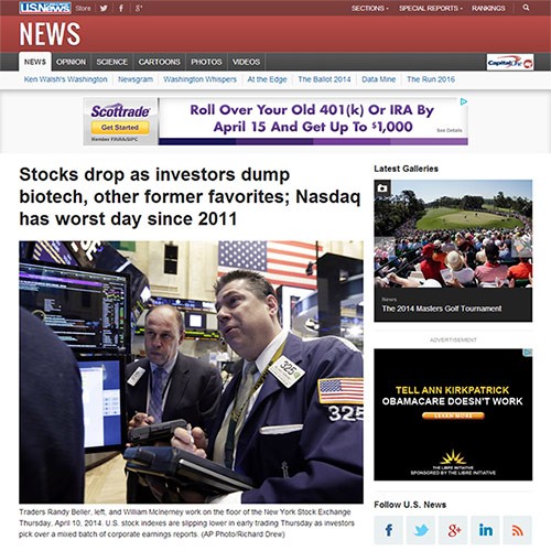 This is What a Biotech Selloff Looks Like Stocks to Watch