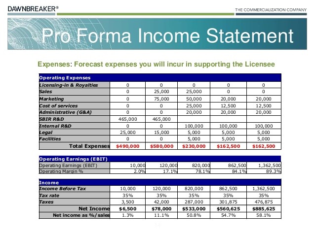 Understanding ProForma Earnings Understanding ProForma Earnings