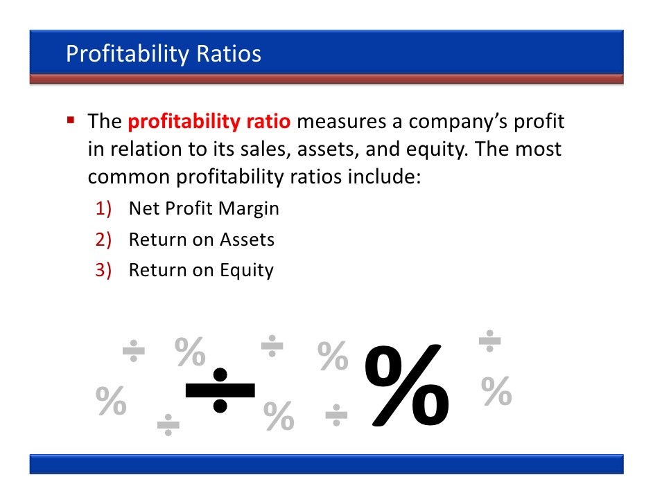 Use ROA To Gauge A Company s Profits