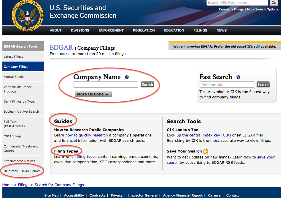 Using EDGAR Researching Public Companies Using EDGAR Researching Public Companies