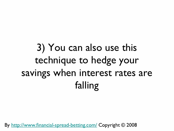 Using Spread Betting to Hedge your Shares Portfolio